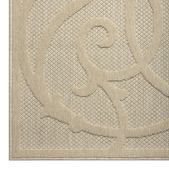 Alpha Outdoor Rug - Cream - 120x170