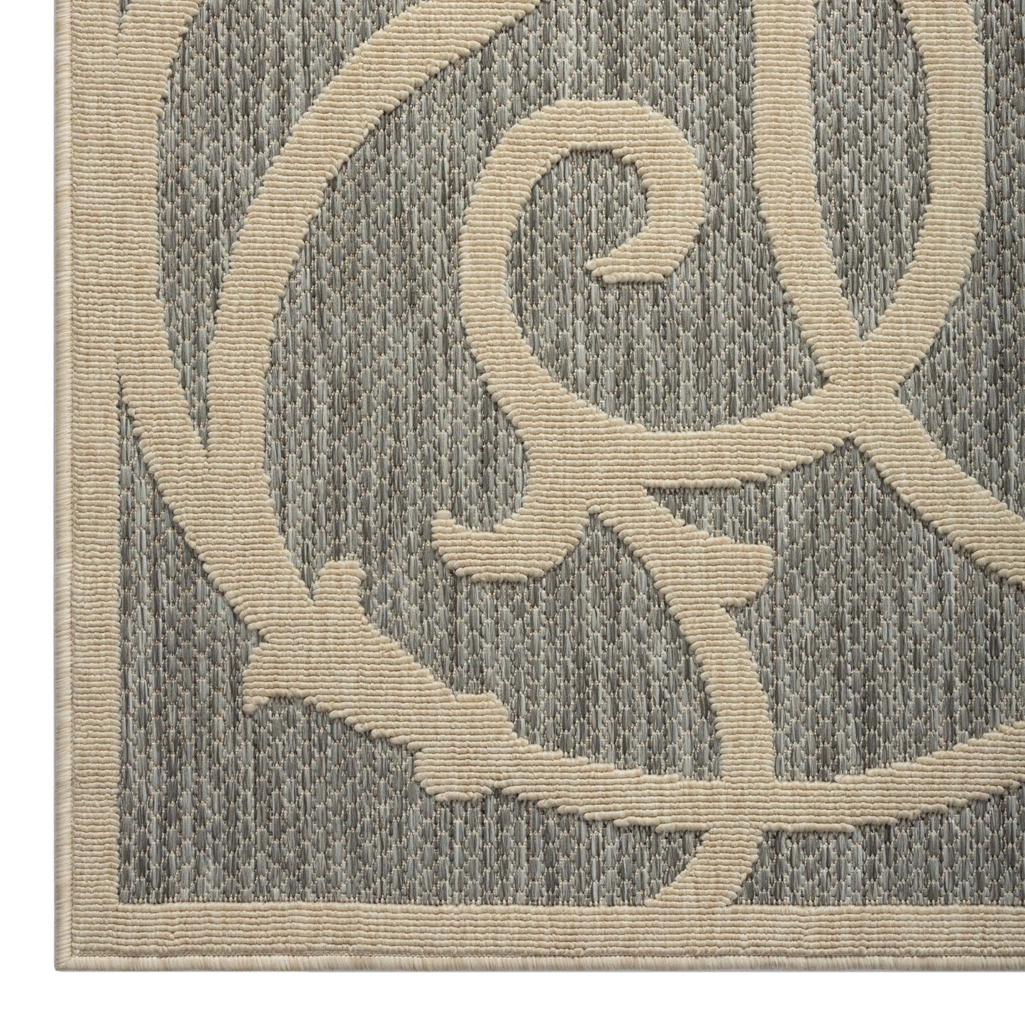 Alpha Outdoor Rug - Grey - 160x230