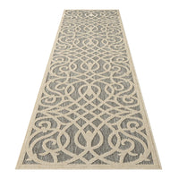 Alpha Outdoor Rug - Grey - 80x150