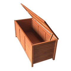 Gardeon Outdoor Storage Bench Box 210L Wooden Patio Furniture Garden Chair Seat