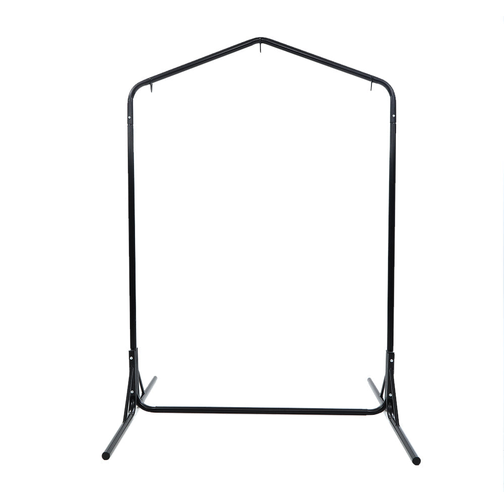 Gardeon Double Hammock Chair Stand Steel Frame 2 Person Outdoor Heavy Duty 200KG