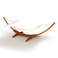 Gardeon Double Hammock with Wooden Hammock Stand