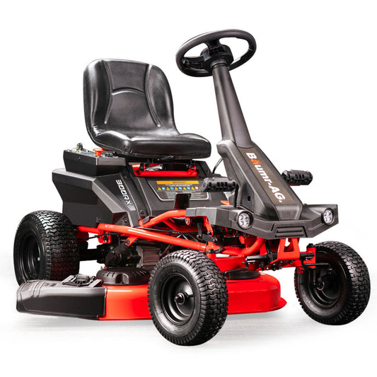 BAUMR-AG 30 Inch 48V Electric Ride On Lawn Mower Brushless Lawnmower 30" - 300RX