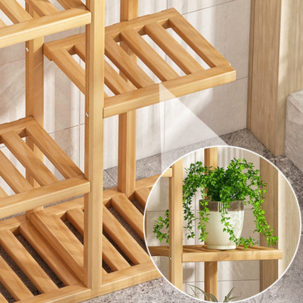 NOVEDEN Bamboo Plant Stand Rack 6 tier 7 Potted (120CM) NE-PS-102-JS