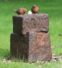 Dicky Bird Fountain with LED