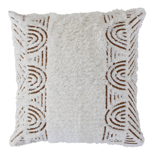 Cushion Cover-Boho Textured Single Sided-Africa-50cm x 50cm