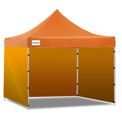 Wallaroo Gazebo Tent Marquee 3x3 PopUp Outdoor  - Orange