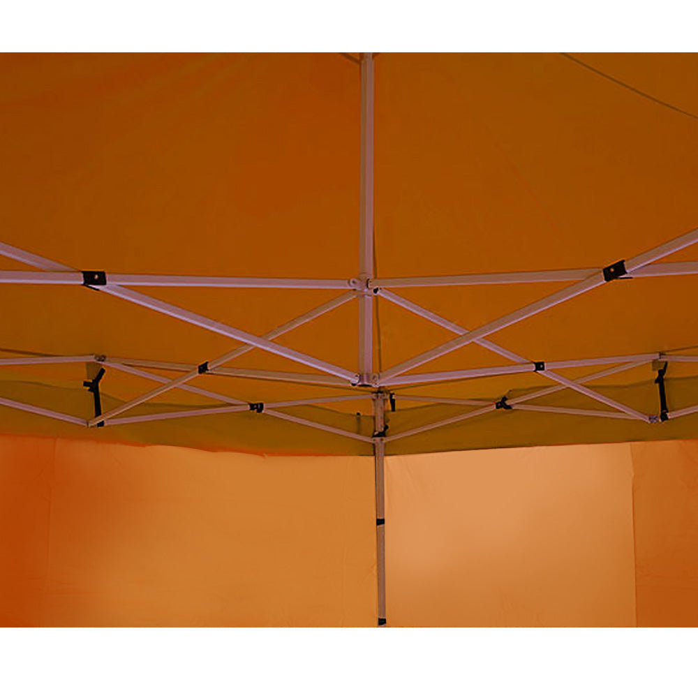 Wallaroo Gazebo Tent Marquee 3x3 PopUp Outdoor  - Orange