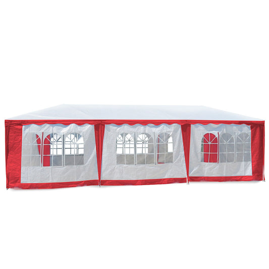 Wallaroo 4x8 Outdoor Event Wedding Marquee Tent Red