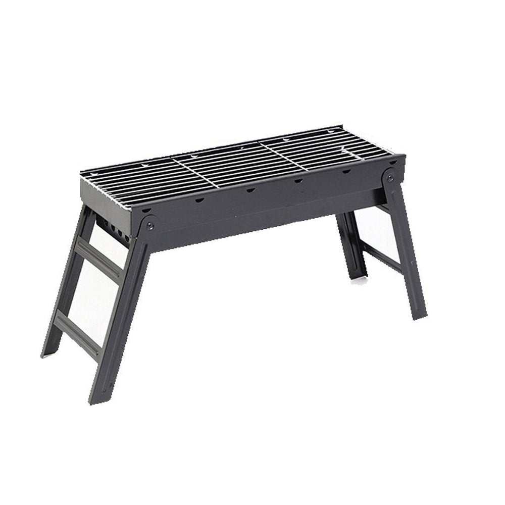 Open-Air Charcoal BBQ: Foldable and Portable for Camping and Picnics