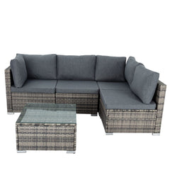 Outdoor Modular Lounge Sofa Bondi -Grey