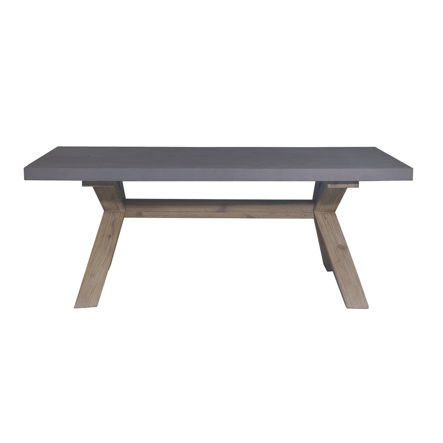 Byron Outdoor PolyCement Top Coffee Table Grey