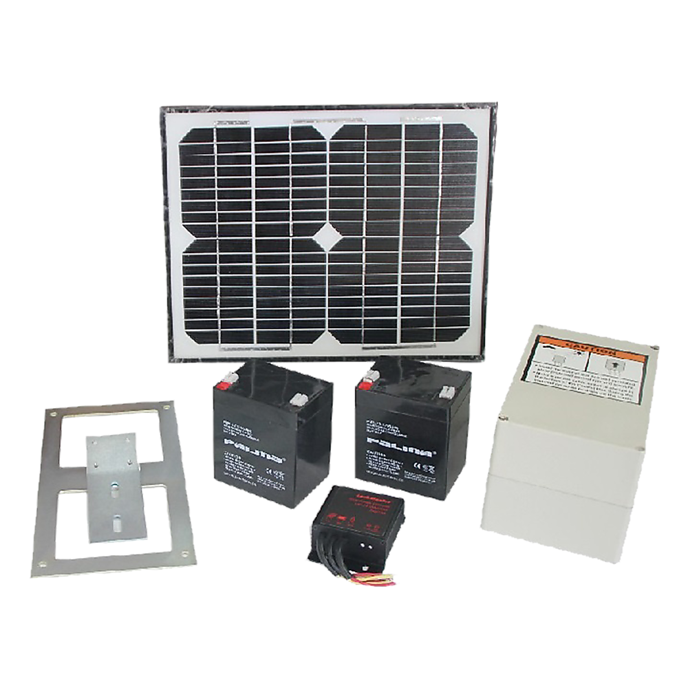 500KG 10W Solar Single Swing Auto Motor Remote Gate Opener